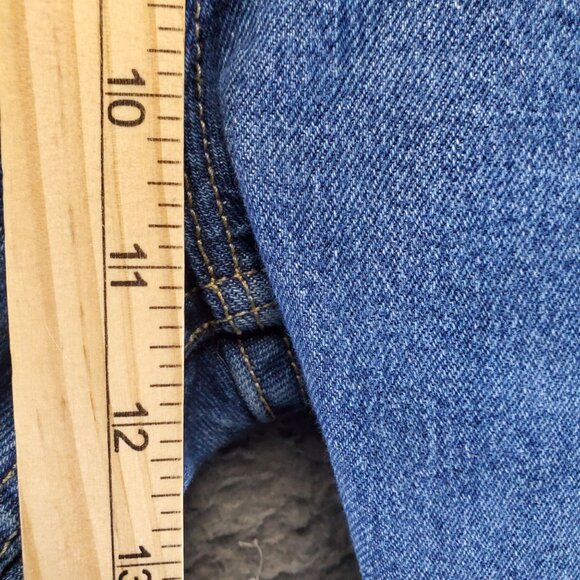 Lee Jeans Mens 38x32 Blue Slim Fit Stretch Denim Classic Straight Leg - Picture 6 of 13